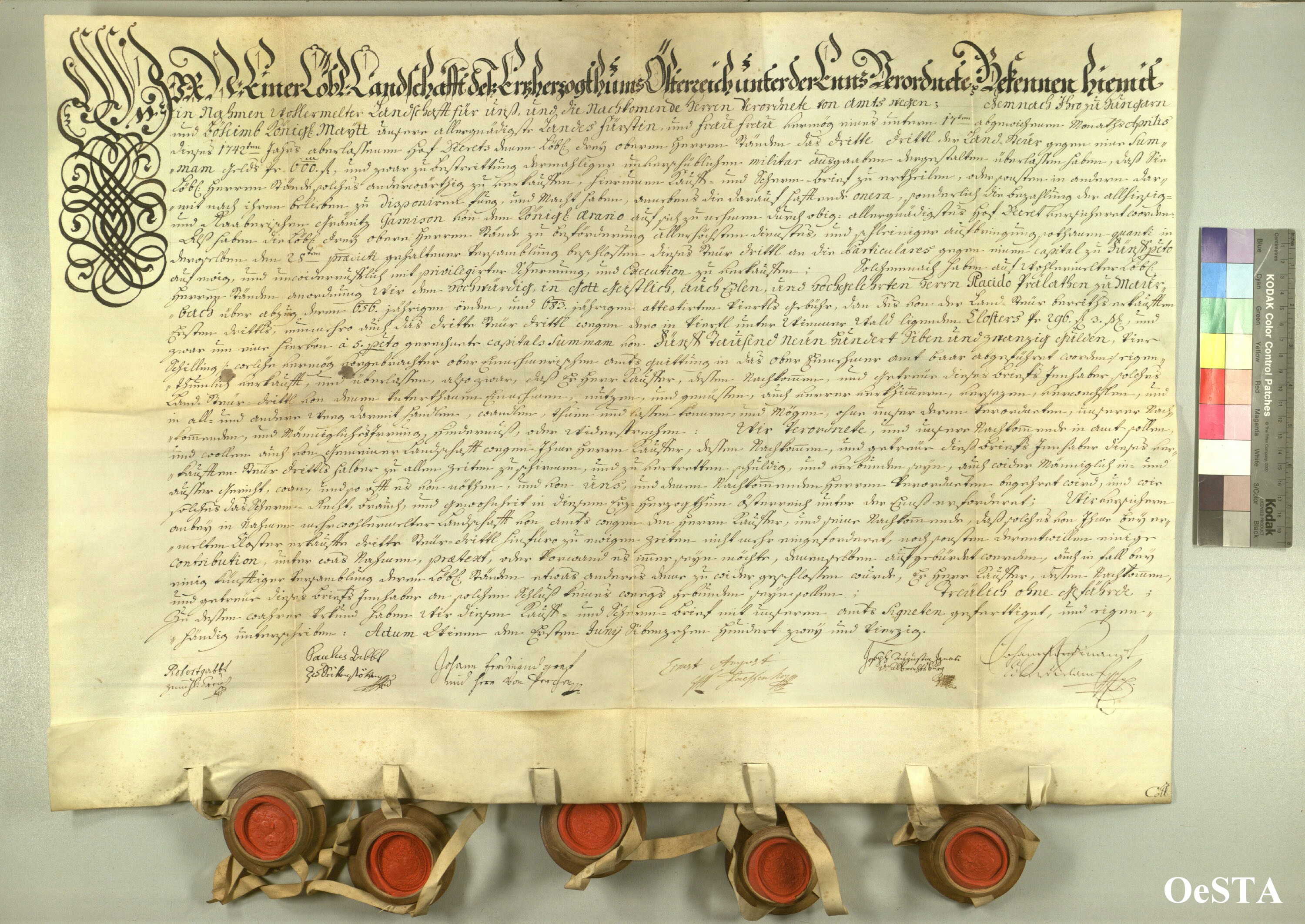 K.._MOM-Bilddateien._~HHStAmasters._~HHStAUrkundenweb._~Kloester._~oesterreich._~Niederoesterreich._~Mauerbach, OCart._~HHSTA_Mauer_1742_06_01.jpg